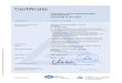 Certificate Schmidt + Clemens M-012-E-Cert-3834-2-Rev25 · acc. EN ISO 14731: Mr. Rudolf Schneider; Level C (EWE/EWF) Substitute: Mr. Ulrich Schlüter; Level C (IWE/IIW) Remarks: