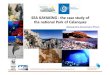 SEA KAYAKING : the case study of the national Park of ......the national Park of Calanques Alessandra Accornero-Picon Slide # 1 The MedPAN North project is cofunded by the European