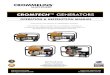 CROMTECH™ GENERATORS - Crommelins Machinery...o Earth stake requirements - Please refer to Australian Standards AS/NZS 3012:2010 4. OPERATING PROCEDURES 1. STARTING THE GENERATOR