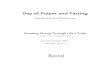 Day of Prayer and Fasting 2Q2021 bt bs€¦ · Handout 2 for United Prayer: Powerful Prayer Promises 24 . 4 An Invitation to Fast and Pray If ever there was a time in history that