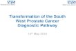 Transformation of the South West Prostate Cancer Diagnostic … · 2018. 10. 18. · significant prostate cancer (CSPC) . • Any man with clinical suspicion of cap mainly PSA < 15