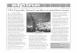 THE NEWSLETTER OF THE ALPINE LAKES PROTECTION SOCIETY (ALPS) 2004 … · 2012. 1. 15. · 2 ALPINE jacking up the price for mineral rights every-where, which no conservation or government