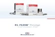 EL-FLOW Prestige ... 动态压力补偿 可选动态压力补偿，对流量控制器的压力快速变化进行校正。当同 一供应线上的更高流量质量流量控制器改变设定值时，会发生意外