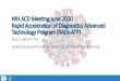 NIH ACD Meeting June 2020 Rapid Acceleration of ......NIH ACD Meeting June 2020 Rapid Acceleration of Diagnostics Advanced Technology Program (RADx -ATP) RICK A. BRIGHT, PHD SENIOR
