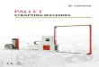 Strapping Machines, Strapping Tools - PALLET · 2021. 3. 17. · Strapping Heads TP-601YPT is an automatic side-seal strapping machine for PP and PET strapping (9 mm, 12 mm, or 15.5