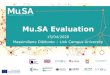 Mu.SA Evaluation...2020/04/07  · model), the ISO/IEC 25012 (SQuaRE quality model-Data quality model) and the ISO 25020 (measurement method) especially for the dimensions related