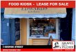 FOOD KIOSK LEASE FOR SALE D R A F T · 2021. 1. 22. · FOOD KIOSK -LEASE FOR SALE. D R A F T Location Situated in the busy Kemptown area of Brighton with a number of offices in close