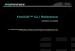 FortiOS¢â€‍¢ CLI Reference 2012. 4. 13.¢  FortiOS¢â€‍¢ CLI Reference FortiOS 4.0 MR3 Visit to register your