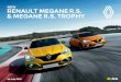 New Renault MEGANE R.S. & MEGANE R.S. TROPHY...300 hp! Equipped with technology from F1®, the direct injection 1.8 L engine is fitted with a turbocharger with turbine mounted on a
