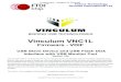 Vinculum VNC1L · 2007. 10. 28. · The Vinculum VNC1L-1A is the first of F.T.D.I.’s Vinculum family of Embedded USB host controller integrated circuit devices. Not only is it able