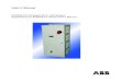 ACS550-01/U1 Drive User’s Manual - ABB...the Power Circuit terminals U1, V1, W1 and U2, V2, W2 and, depending on the frame size, UDC+ and UDC-, or BRK+ and BRK-. WARNING! Dangerous