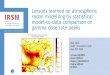 Lessons learned on atmospheric radon modelling by ......Large impact of the exhalation flux map Reference exhalation map : IRSN over France (internal report + Ielsch et al.), Karsten