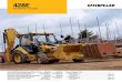 Backhoe Loader - Eltrak Bulgaria · 2019. 2. 11. · Caterpillar’s 428E – A highly productive Backhoe Loader developed with over 20 years experience in the Backhoe Loader industry,