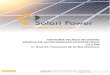 solaripower · Web viewLos inversores para instalaciones fotovoltaicas estarán garantizados por el fabricante durante un período mínimo de 3 años. Cableado Los positivos y negativos