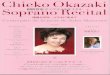 Chieko Okazaki Soprano necital Centenaire de la mort de ...Chieko Okazaki Soprano necital Centenaire de la mort de Jules Massenet PROGRAM Massenet Nuit diespagne ltlé«ie l.leure