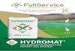 HYDROMAT BIOMAT - FullService · 2018. 2. 2. · HYDROMAT® provides a natural environment that allows the seed to germinate quickly, even in arid climates. Seed and fertilizer may