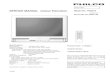 SERVICE MANUAL Colour Television · PDF file 2013. 5. 24. · SERVICE MANUAL Colour Television Product Code: 111355014 Original Version Chassis Series: LA5-A C4CSS FILE NO. Model No