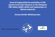 Level of organochlorine pesticides in fish species from ...€¦ · Rift-Valley (2009–2010) and implications in dietary exposure Date: September/2013 . Outline of the Presentation