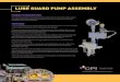 LUBE GUARD PUMP ASSEMBLY - CPI · 2018. 8. 15. · LUBE GUARD PUMP ASSEMBLY FEATURES • Can be installed in any pump location in a CPI lubricator box, or can be installed on the