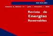 Volumen 4, Número 13 Julio Diciembre...Revista de Energías Renovables, Volumen 4, Número 13, de Julio a Diciembre 2020, es una revista editada semestralmente por ECORFAN-Perú