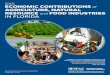 2018 ECONOMIC CONTRIBUTIONS AGRICULTURE, NATURAL RESOURCE and FOOD INDUSTRIES … · 2020. 8. 18. · • Environmental horticulture (186,857 jobs; $9.57 billion) • Forestry and