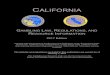 CA Gambling Law Regulations Resource Info 20172017 Edition Including relevant sections of the Business and Professions Code, Government Code, Penal Code, California Code of Regulations,
