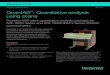 QuantAS : Quantitative analysis using scans...using scans Powerful XRF semi-quantitative analysis package for ARL 9900 Series and ARL PERFORM’X Series WDXRF spectrometers Both solids