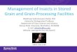 Management of Insects in Stored Grain and Grain-Processing Facilities · 2018. 12. 8. · Indian meal moth Bhadriraju Subramanyam (Subi), PhD University Distinguished Professor Department