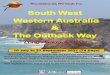 South West Western Australia The Outback Way...under the stars. Normally held after dinner, the movie is viewed beside a caravan. Roustabouts are encouraged to come to these nights