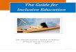 The Guide for Inclusive Education The Guide for Inclusive Education