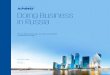 Doing Business in Russia. Your Roadmap to Successful Investments