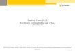 Backup Exec 2012 Hardware Compatibility List (HCL) - Micromail