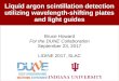 Liquid argon scintillation detection utilizing wavelength-shifting plates and light guides
