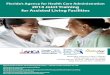 Assisted Living Facility Joint Training Handbook - Agency for Health