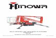 Hinowa Light Lift 14.72 Operators Manual - LE Graphics