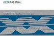müller co-ax ag valve product range - Duncan Rogers Coax.pdf · 2016. 5. 6. · 3 müller co-ax ag - the company 4 coaxial valves - the technology 8 coaxial valves 10 2/2- and 3/2-way