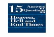 Section One: Heaven - What Christians Want To Know