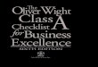 The Oliver Wight Class A Checklist for Business Excellence (The Oliver Wight Companies)