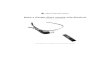 Make a Google Glass remote with Bluefruit · 2020. 6. 15. · Pair Bluefruit with Google Glass By default the Google Glass can only act as a peripheral device that be paired to your