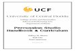 University of Central Florida Percussion Studio Handbook - Music