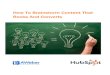 How To Brainstorm Content That Rocks And Converts