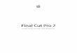 Final Cut Pro 7 Professional Formats and Workflows - Help Library
