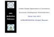 United States Department of Commerce Economic Development