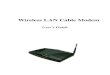Wireless LAN Cable Modem - Simple Help â€“ Common Questions