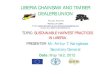 LIBERIA CHAINSAW AND TIMBER DEALERS UNION