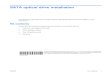 SATA optical drive installation - HP - United States | Laptop
