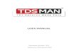 USER MANUAL - TDS Software for eTDS return filing| TDSMAN- Free