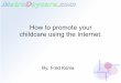 How to promote your childcare using the Internet