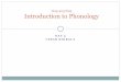 Ling 403/603 Introduction to Phonology - Welcome to the University