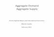 Aggregate Demand Aggregate Supply - MIT - Massachusetts Institute